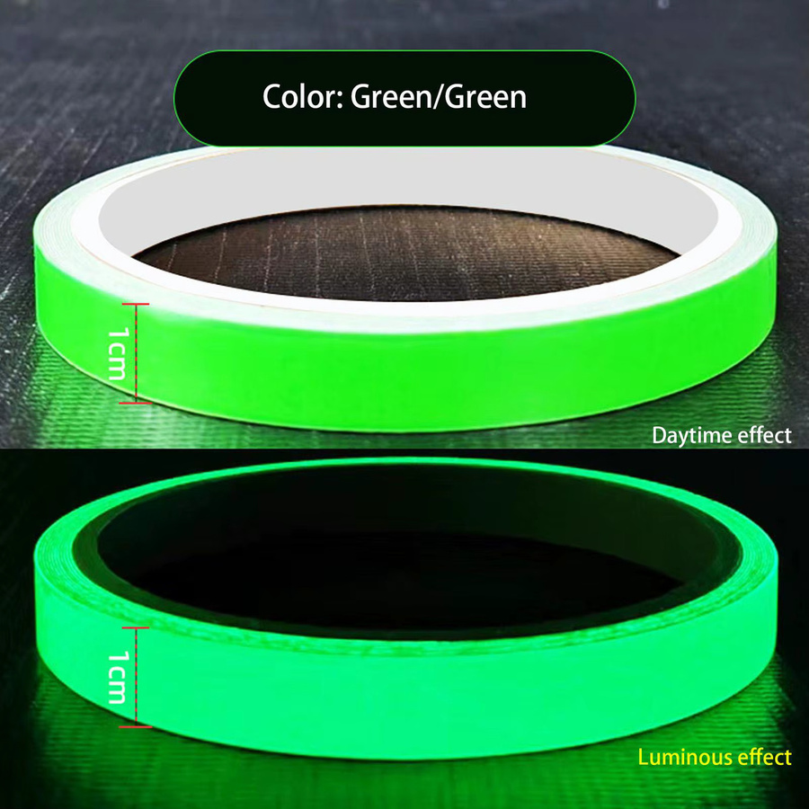 3M Fluoreszierendes Klebeband für Innen- und Außenbereich in Grün und Blau - Bild 3