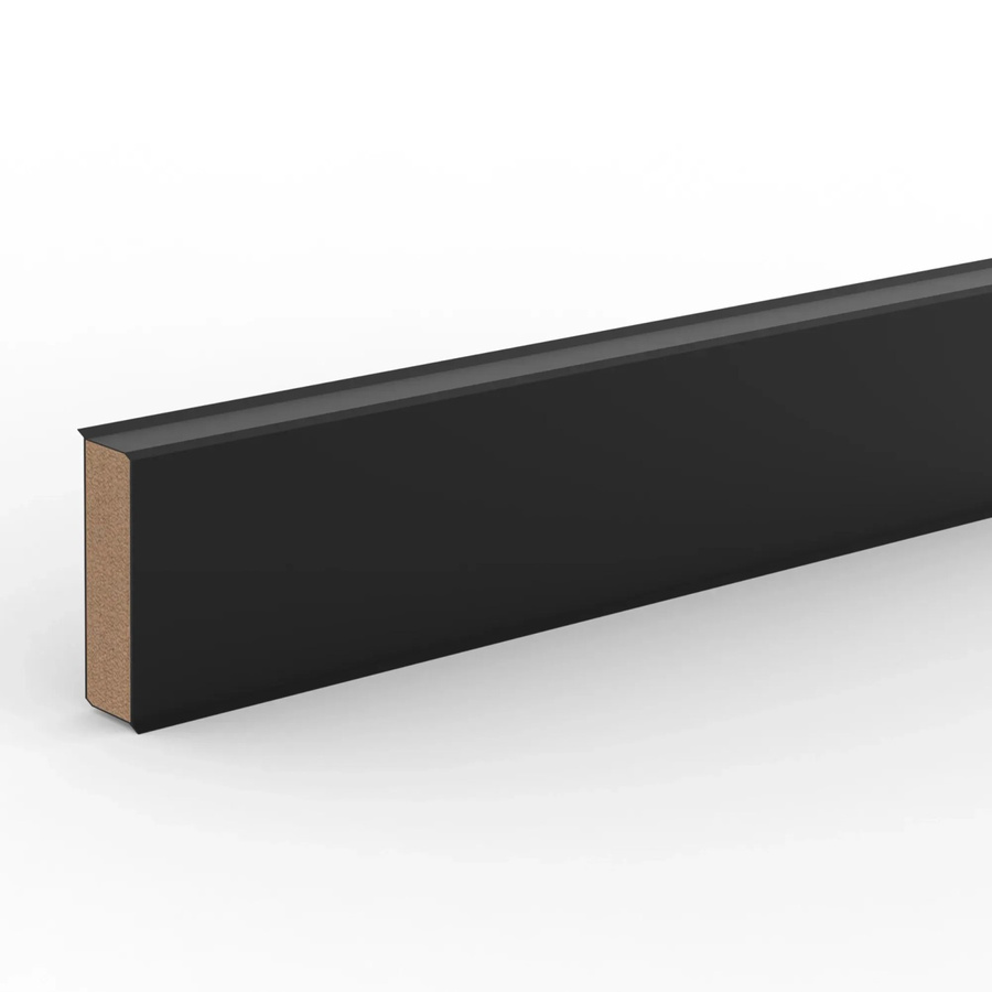 Döllken Profiles Kernsockelleiste Cubu Flex Life 40 Schwarz 2,5 m - Bild 2