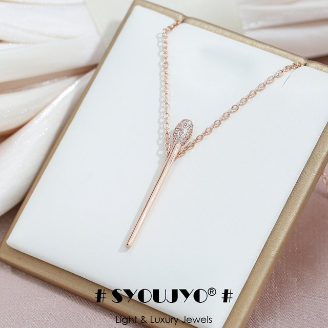 SYOUJYO Halskette, 585 Gold, Zirkonia, Damen - Bild 1