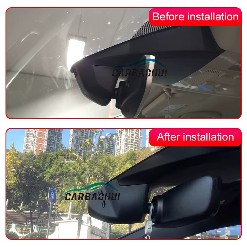 CARBAOHUI Plug & Play Dashcam für Volkswagen VW Taigo Passat B8 CC Golf Arteon Sharan Magotan in Schwarz - Bild 2