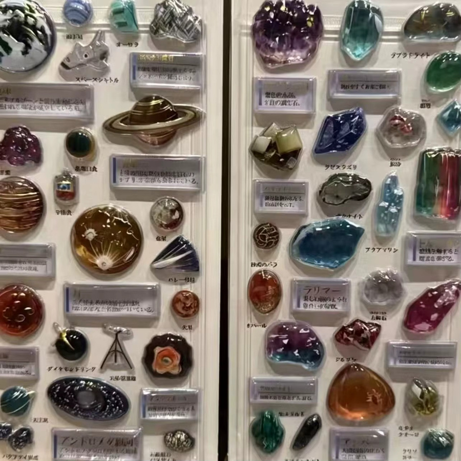 3D-Epoxy-Puffy-Sticker-Set mit gemischten Motiven in Multicolor aus Resin für Scrapbook, Tagebuch und DIY-Bastelarbeiten - Bild 3
