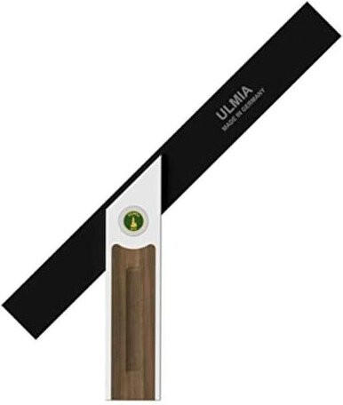 Ulmia Multiwinkel Präzisions-Gehrmaß Alu-Line aus Edelstahl in Silber und Braun, Länge: 35 cm - Bild 2