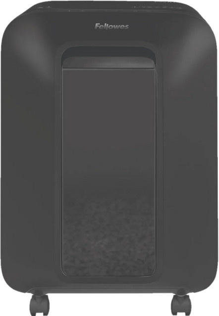 Fellowes Aktenvernichter LX 201 Microshred Schwarz mit Mikropartikelschnitt 2 x 12 mm, P-5, 22 l Fassungsvermögen und 12 Blatt Schnittleistung - Bild 1