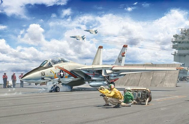 Italeri F-14A Tomcat Recessed Line Panels, Fahrzeuge, 1:72 - Bild 1