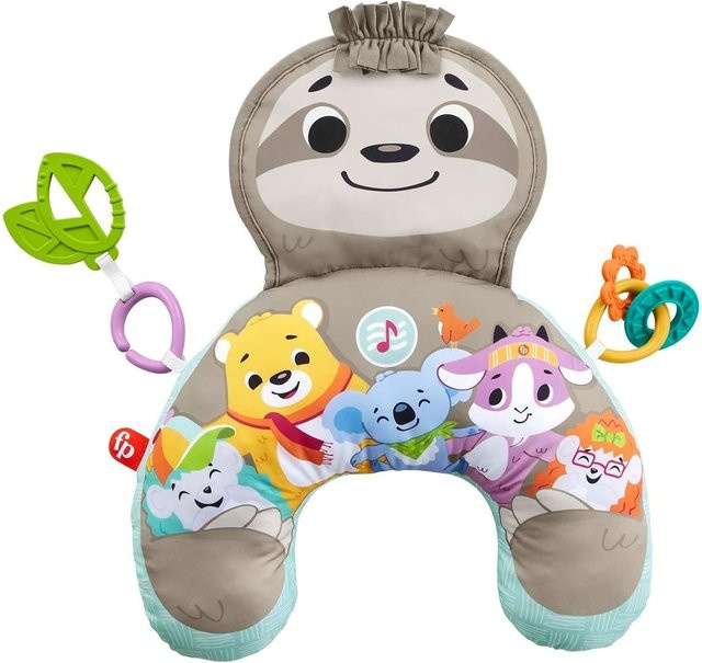 Fisher-Price Faultier Spielkissen, mit Vibration und Sound - Bild 1