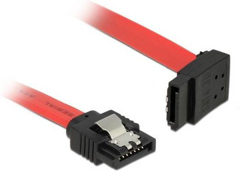 Delock SATA Festplatten Anschlusskabel Schwarz Rot 50 cm - Bild 1