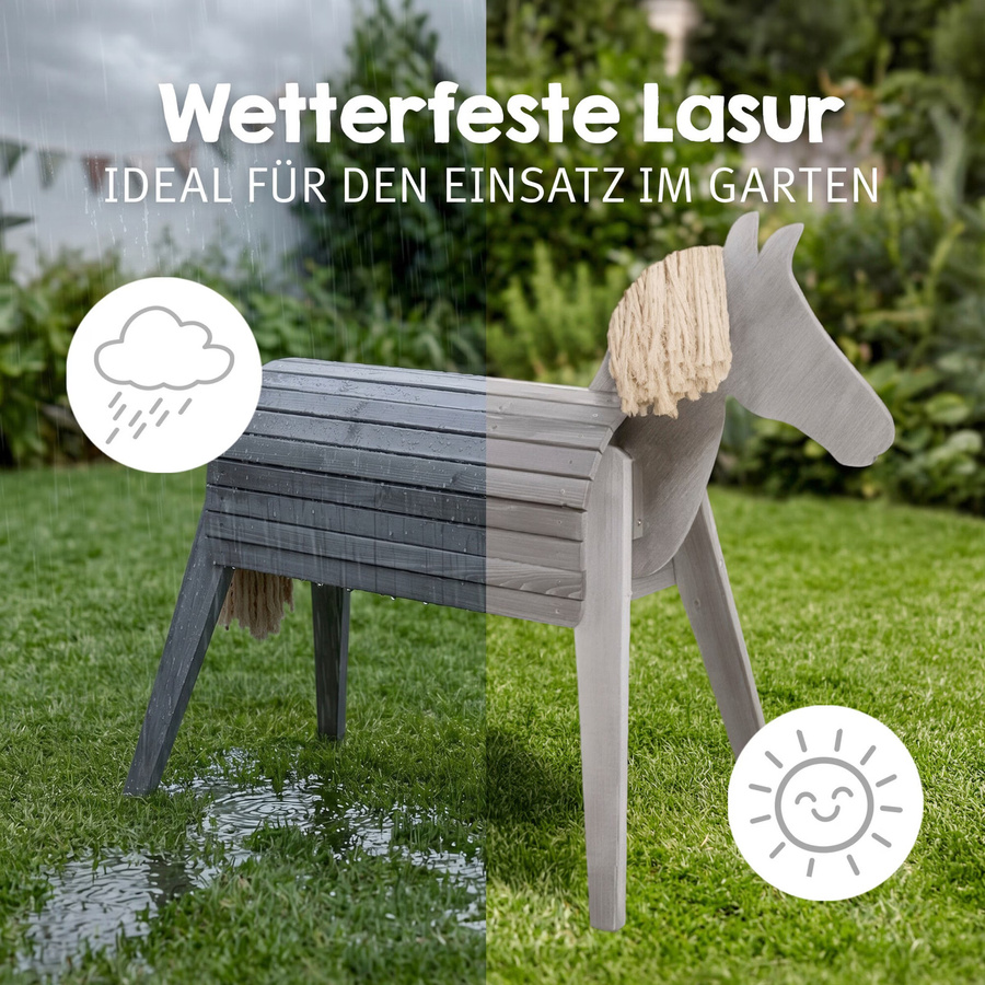Roba Spielpferd, Outdoor, Holz, ab 3 Jahre - Bild 2