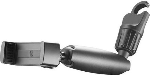 Cellularline Spin Mirror Handy-Kfz-Halterung 360 Grad drehbar Schwarz - Bild 1