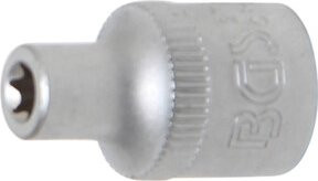 BGS Steckschlüssel-Einsatz E-Profil E6 in Silber mit 10 mm (3/8") Innenvierkant - Bild 1