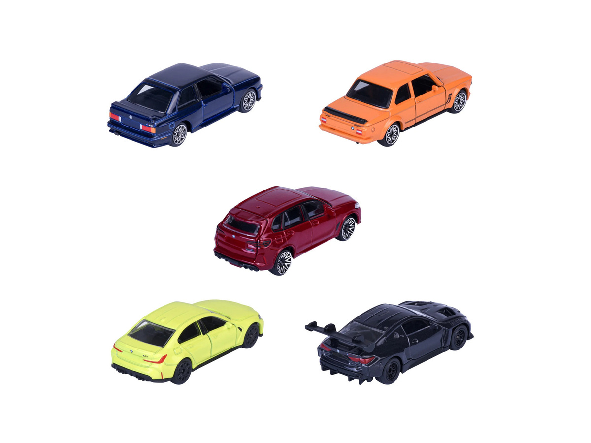 Majorette BMW Geschenkset, Fahrzeuge, 5-teiliges Set, ab 3 Jahren - Bild 3