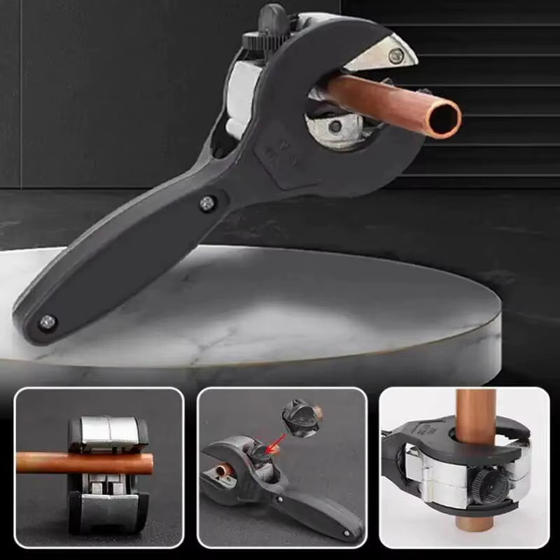 Realmote Ratschenrohrschneider 8-29 mm für Edelstahl, Kupfer und Aluminium, professionelles Schneidewerkzeug für Sanitär und Autoreparatur - Bild 2