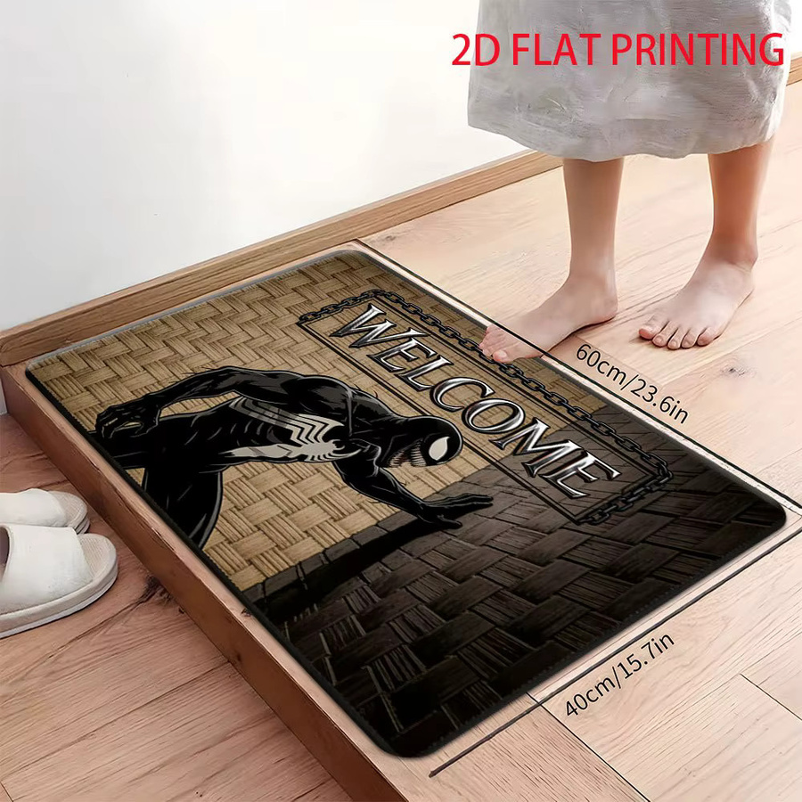 Beast Kingdom Marvel Venom Fußmatte aus Polyester, Mehrfarbig, B/T: 60 x 40 cm - Bild 5