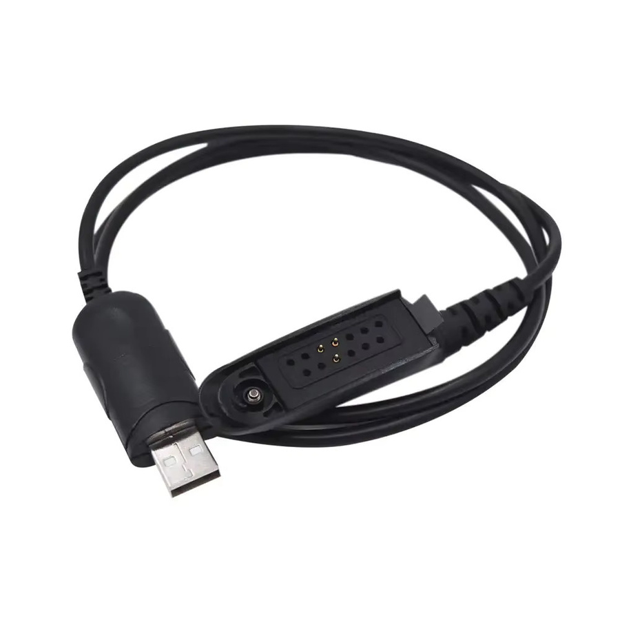 Motorola USB-Programmierkabel in Schwarz für Funkgeräte HT750 HT1250 PRO5150 GP328 GP340 GP380 GP640 GP680 GP960 1280 PR860 MTX850 PTX760 - Bild 2