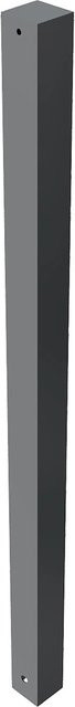 Schake Stilpoller aus Stahl zum Einbetonieren in Eisengrau, Höhe: 90 cm, B/T: 7 x 7 cm - Bild 1