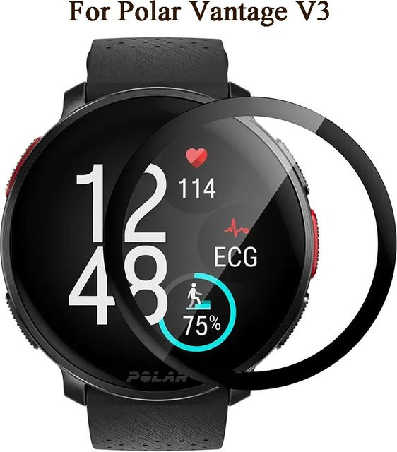 Displayschutzfolie Polar Vantage V3, Soft PET PMMA, Unisex - Bild 1