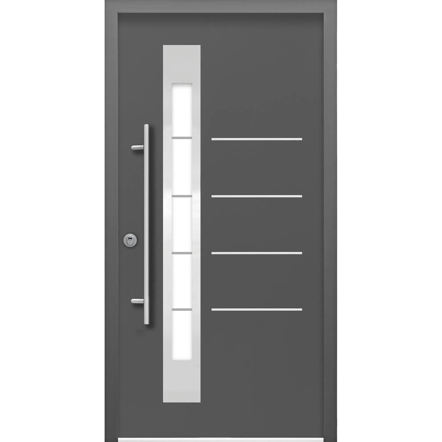 Splendoor Thermospace Sicherheits-Haustür Berlin Prime RC2K in Anthrazit mit Glaseinsatz, B: 100 cm, H: 210 cm - Bild 2
