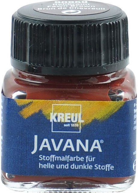 Javana KREUL Stoffmalfarbe für helle und dunkle Stoffe in Braun - Bild 1