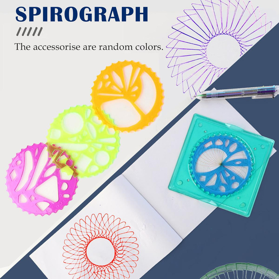 Spirograph Zeichnung-Spielzeug-Set Zahnrad Design ab 8 Jahren - Bild 2