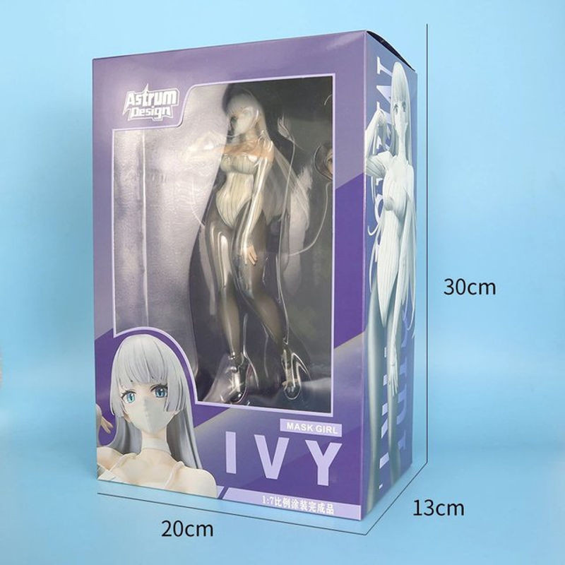 Bandai Anime Actionfigur Maskiertes Mädchen IVY in stehender Pose, mehrfarbiges PVC-Modell, Höhe: 24 cm - Bild 1
