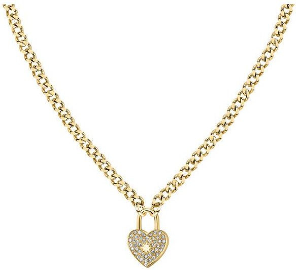 Morellato Halskette Edelstahl, Gold, Kristall, Zirkonia, Damen - Bild 1
