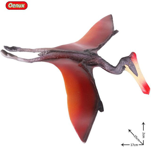 Oenux Jurassische Welt Quetzalcoatlus Ljahjas Pterodactyl Actionfigur Dinosaurier PVC ab 3-6 Jahre - Bild 1