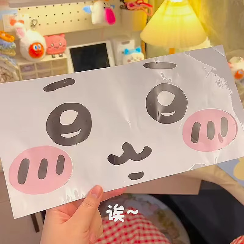 Jiyi Emoticon-Aufkleber für Klimaanlagen zur Dekoration und DIY-Gestaltung - Bild 2