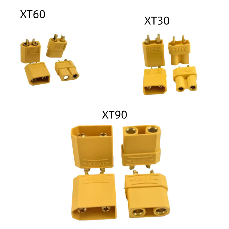 KePaQi T-Stecker Modellflugzeugzubehör, XT30 XT60 XT90, 10er-Pack - Bild 1