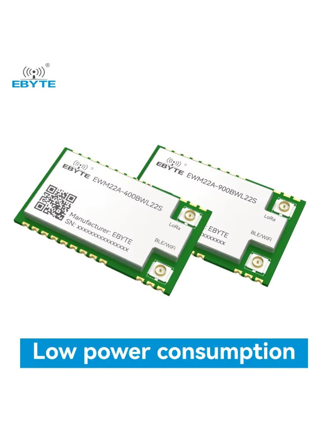 EBYTE EWM22A-900BWL22S All-in-One Drahtloses Modul mit BLE, WiFi und LoRa in Grün - Bild 4