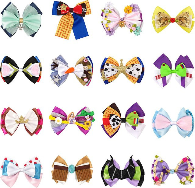 HEROCROSS Haarspange mit Schleife, Chiffon, Kinder - Bild 1