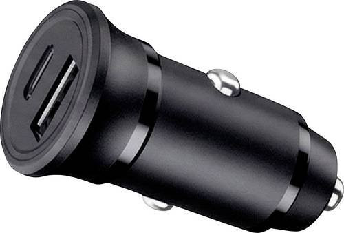 Albrecht 27158 Infoadapter mit USB-C in Schwarz - Bild 1