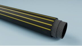 Wasserschlauch Calorform in Schwarz, Durchmesser: 16 mm, Innendurchmesser: 3,5 mm - Bild 1