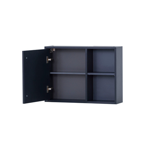 Schildmeyer Hängeschrank Kent in Blau mit Soft-Close-Türen und offenen Regalfächern, B/H/T: 66,8 x 48,4 x 16 cm - Bild 2