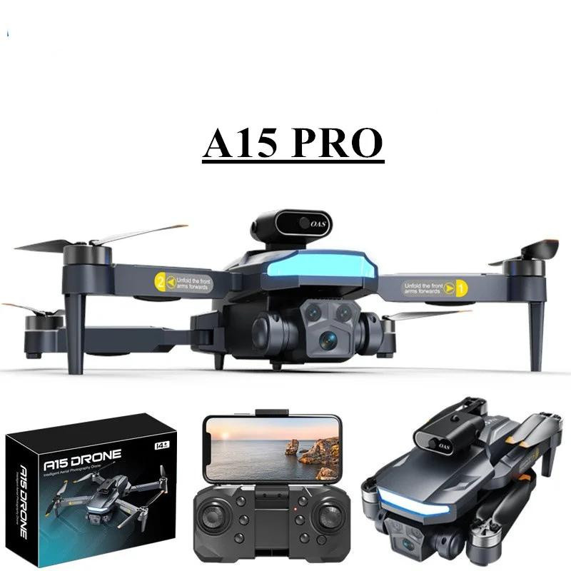 LYZRC A15 Pro Brushless ESC-Drohne mit Doppelkamera, schwarz, 2er Set - Bild 5