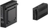 Dell VESA-Dualhalterung für OptiPlex Micro- und Thin Client mit Adapterhalterung, Schwarz - Bild 1