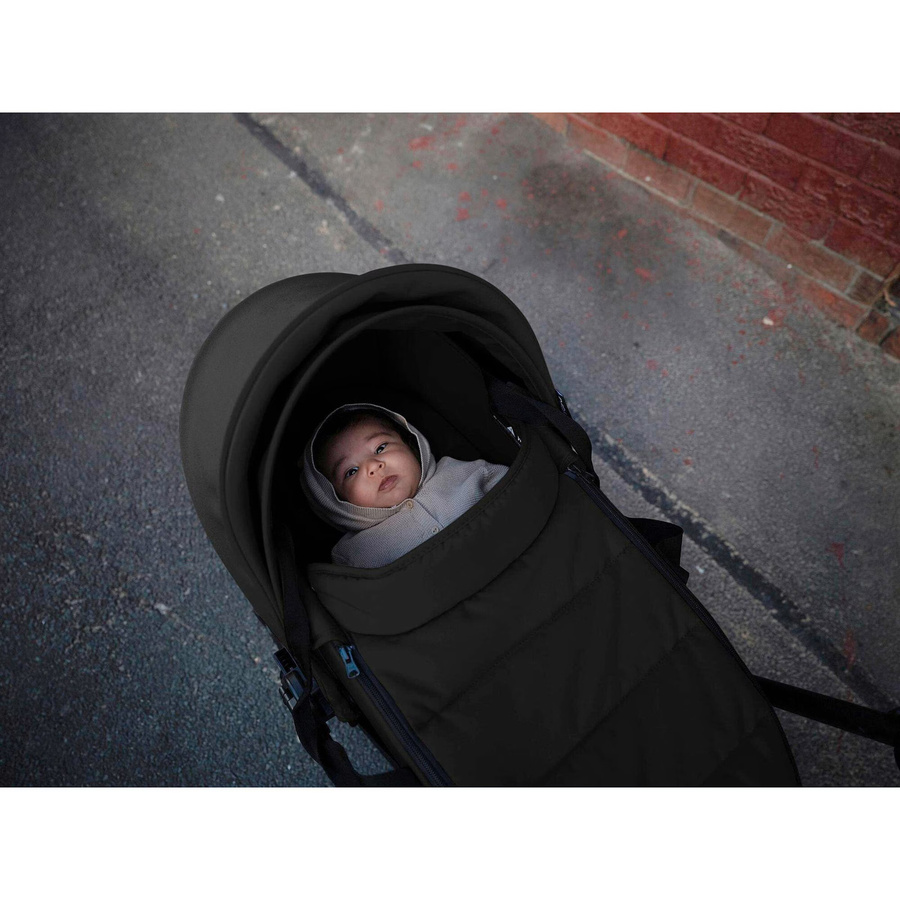 Stokke Yoyo3 Travel Buggy inklusive Neugeborenenset in Schwarz mit Sportsitz und Babywanne - Bild 2
