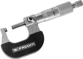 Facom Mikrometer 25 - 50 mm mit 1/100 mm Genauigkeit in Silber - Bild 1