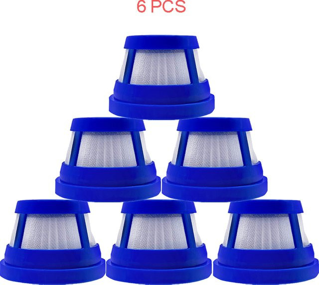 OSSIEAO HEPA Ersatzfilter für Eufy H11 Handheld Staubsauger, Blau, 2/3/6 Stück - Bild 1