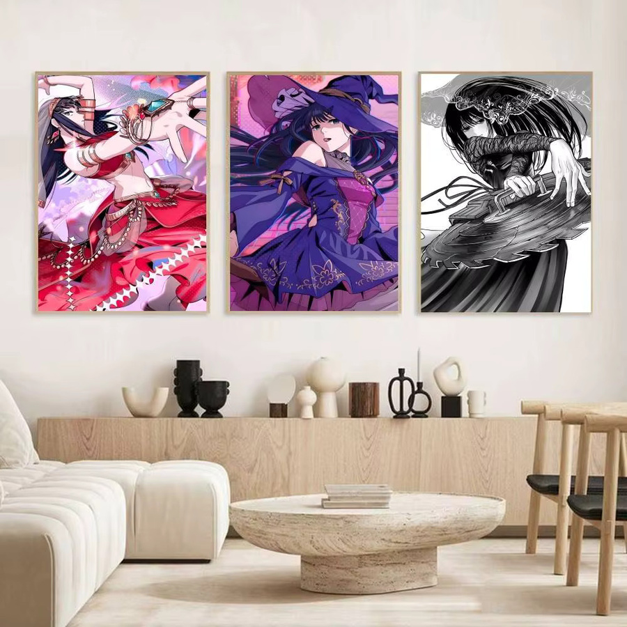 Anime Manga Poster Osaragi aus Sakamoto Days als selbstklebender Papierdruck in Mehrfarbig - Bild 3