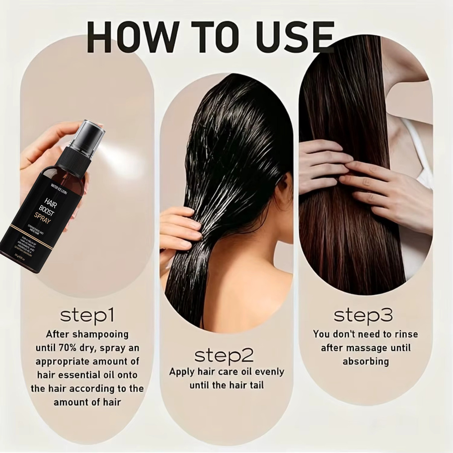 Water Ice Levin Haarwuchs-Spray mit Biotin, Keratin, Hyaluronsäure - Bild 5