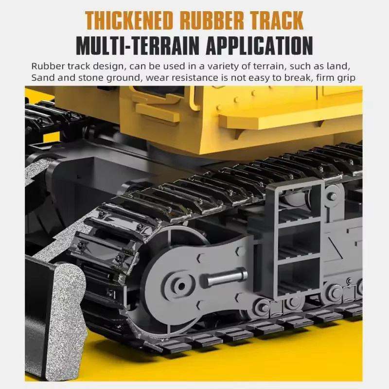 CONUSEA Sprühbagger-LKW, 1:18, Baufahrzeug, mit Sound und Licht - Bild 5