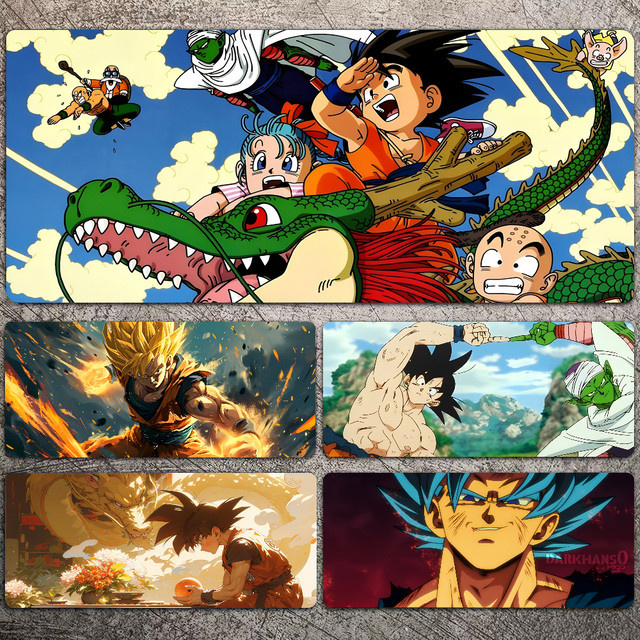 Bandai Dragon Ball Mauspad Große Schreibtischunterlage für Gaming und Laptop in Multicolour - Bild 1