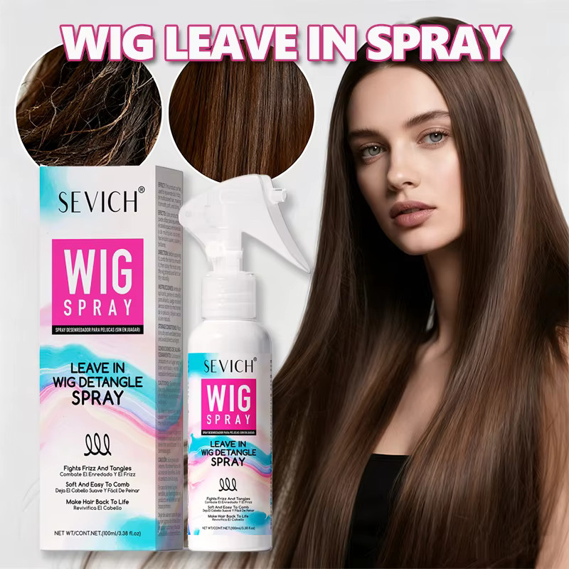 Sevich Leave-In Perückenspray, glättend, für trockenes Haar, Unisex - Bild 5
