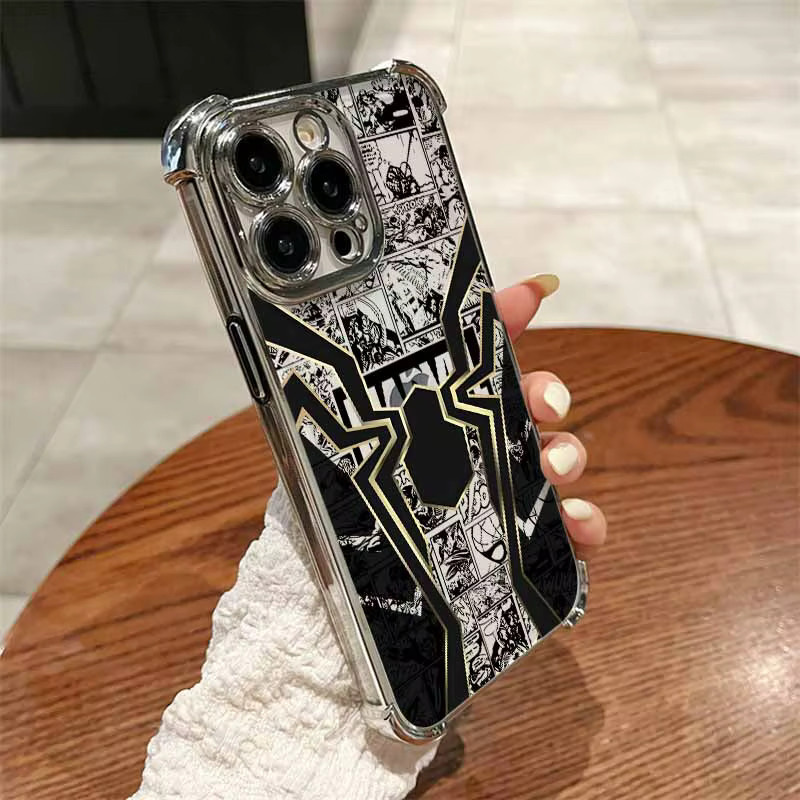 Spider-Man Logo Handyhülle für Apple iPhone (verschiedene Modelle), Sturzsicher und Multicolour - Bild 3