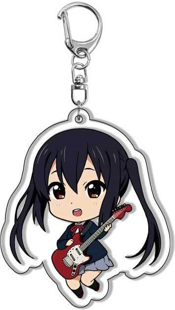 K-HOME Schlüsselanhänger Acryl, Manga, Unisex, 5,5 cm, black - Bild 1