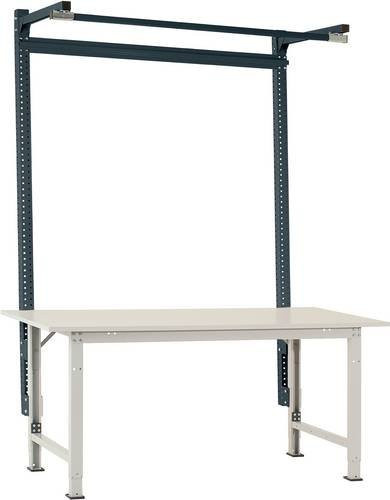 Manuflex Aufbauportal mit Ausleger AS1601.7016 für PACKPOOL Standard, Anthrazit RAL 7016, Breite: 150 cm, Höhe: 210 cm - Bild 1