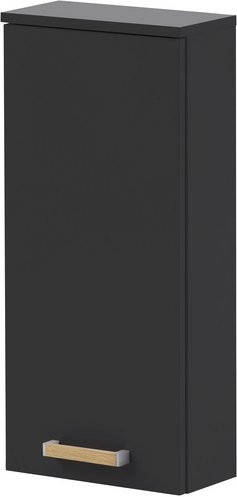 SCHILDMEYER Hängeschrank Duo in Schwarz mit Soft-Close-Türen und Regalböden, B/H/T: 32,7 x 72,3 x 16 cm - Bild 1