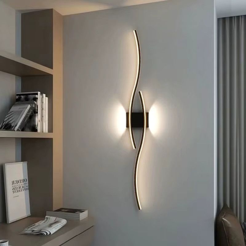 HAULVANG LED Wandleuchte für Innenräume mit integriertem LED für Küche, Flur, Schlafzimmer und Wohnzimmer - Bild 2