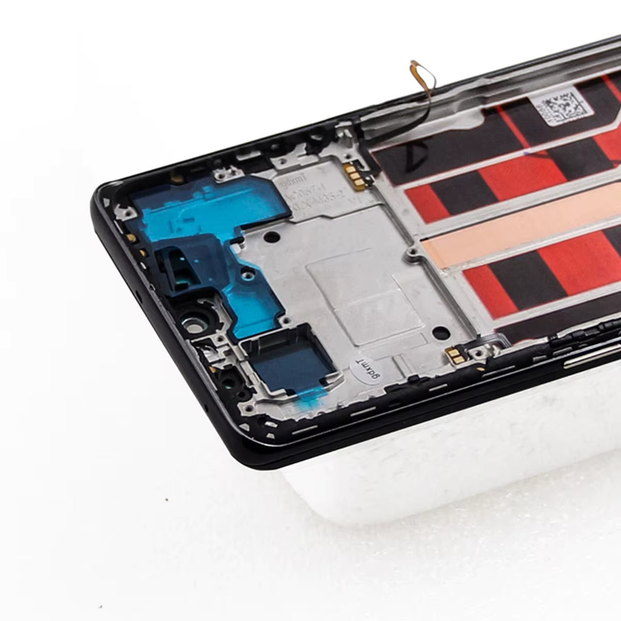 Oppo Reno8 T 8T 5G CPH2505 OLED LCD Display Touch Panel Digitizer Baugruppe mit Rahmen in Schwarz - Bild 3