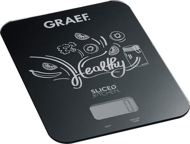 Graef DeliKitchen KS202EU Digitale Küchenwaage Schwarz - Bild 2