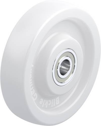 Blickle Kunststoff-Rad SPO 200/30K in Weiß mit einem Durchmesser von 200 mm und einer Tragfähigkeit von maximal 1500 kg - Bild 1